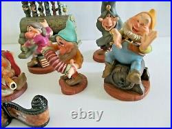 Wdcc Snow White And The Seven Dwarves Complete Set Walt Disney Dwarf