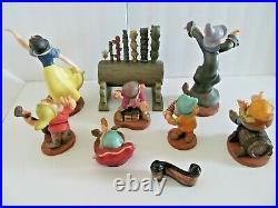 Wdcc Snow White And The Seven Dwarves Complete Set Walt Disney Dwarf