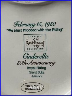 Wdcc Walt Disney Cinderella Royal Fitting Grand Duke Mib Coa
