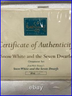 Wdcc Walt Disney Classics Collection Snow White And The Seven Dwarfs Ornaments