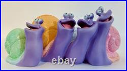 Wdcc Walt Disney Classics Collection The Little Mermaid Sing Along Snails Mint