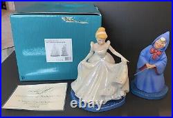 Wdcc cinderella magical transformation box withcoa