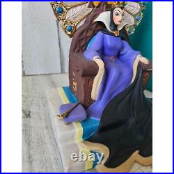 Wdcc enthroned evil Snow White villains queen figurine vintage Disney classics s