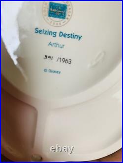 Wdcc walt disney classics collection Seizing Destiny Arthur. Kent Melton Signed