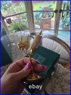 Wdcc walt disney classics collection figurines (Lumiere) (Beauty and The Beast)