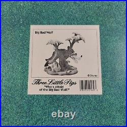 Who's Afraid of the Big Bad Wolf with Box & COA Walt Disney Classics Collection