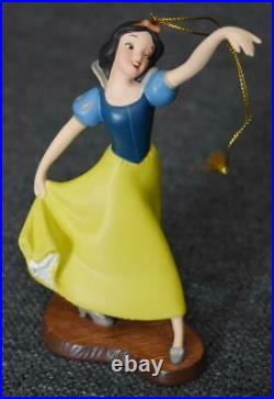 Wonderful Walt Disney Classics Ltd Ed Snow White Seven Dwarfs Ornament Set W Box